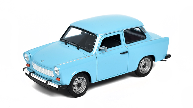 Trabant 601 sv. modrý 1:24 - Welly