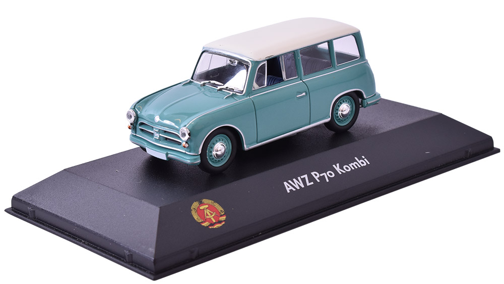 AWZ P70 Kombi 1:43 - Atlas časopis s modelem