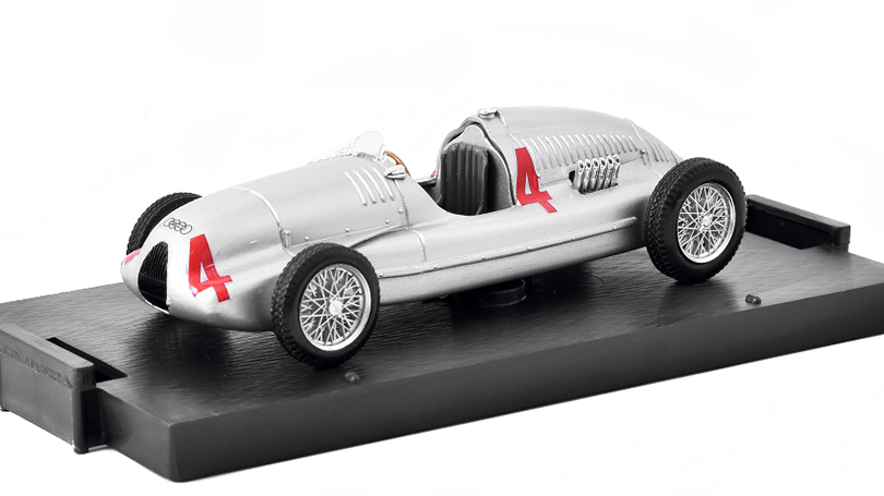 Auto Union Tipo D #4 1:43 G.P. Inghilterra 1938 - Brumm