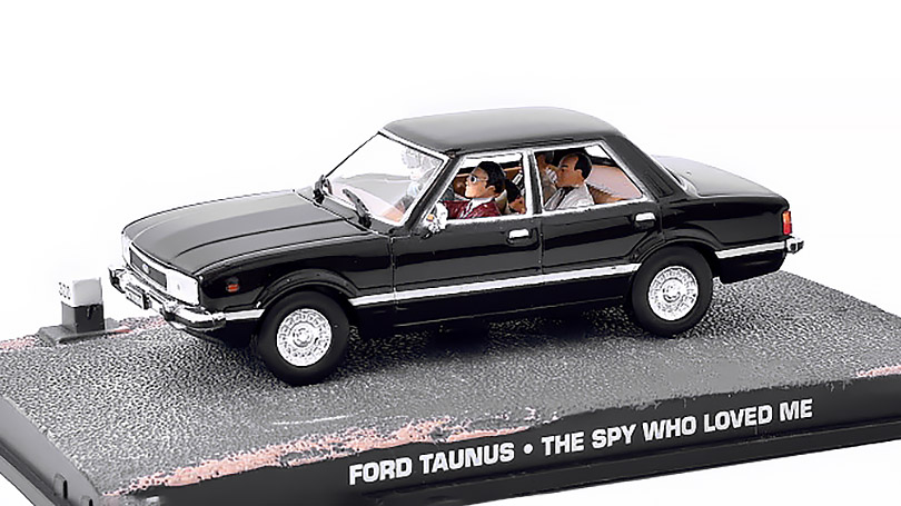 Ford Taunus James Bond The Spy Who Loved Me 1:43 - Eaglemoss časopis s modelem