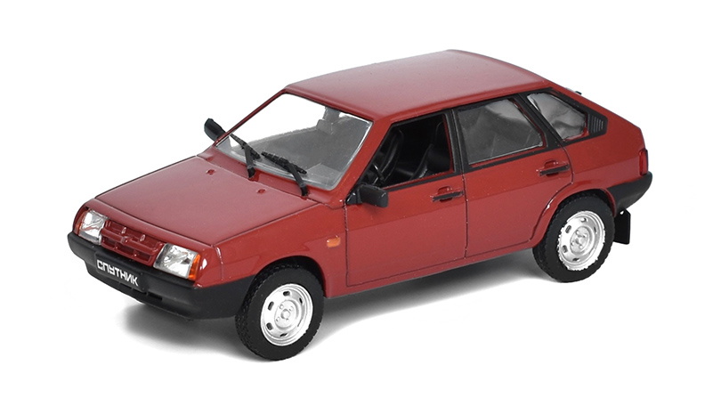 VAZ 2109 Lada 1:43 - Kultovní auta SSSR časopis s modelem