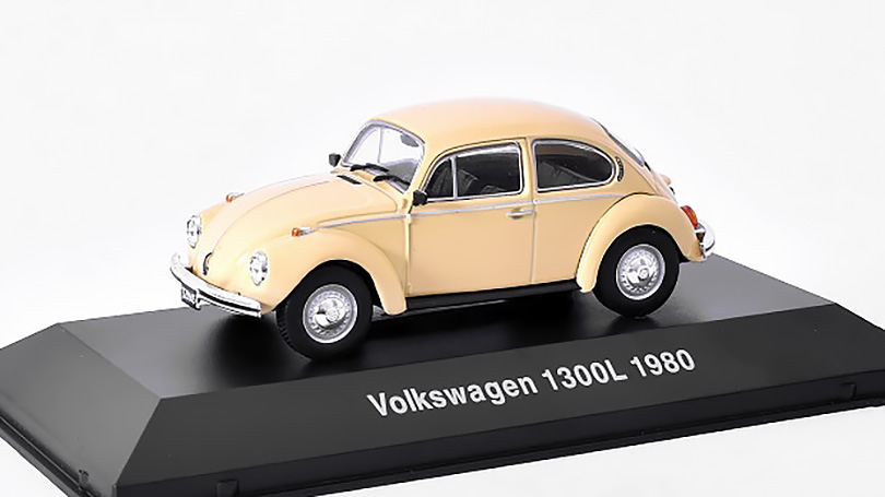 Volkswagen 1300L 1980 1:43 - časopis s modelem