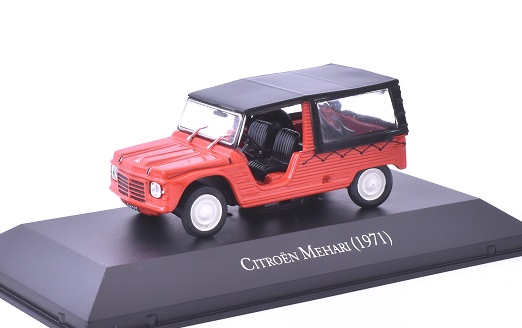 Citroen Mehari 1971 1:43 - časopis s modelem