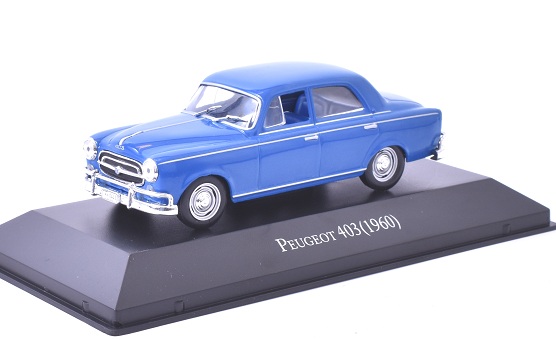 Peugeot 403 - 1960 1:43 časopis s modelem