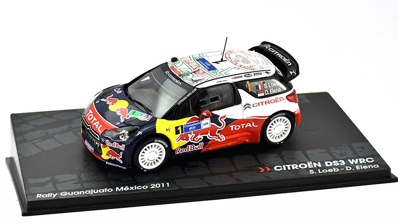 Citroen DS3 WRC #1 Rally Guanajuato Mexico 2011 1:43 - SpecialC. časopis s model