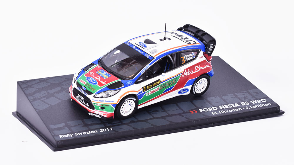 Ford Fiesta RS WRC Rally Sweden 2011 1:43 - SpecialC. časopis s modelem