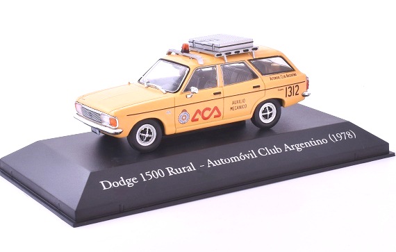 DODGE 1500 Rural ( Opel Ascona ) ACA  1978 1:43 časopis s modelem