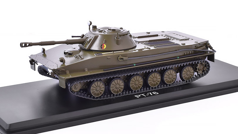 PT-76 NVA tank 1:43 - Premium ClassiXXs časopis s modelem