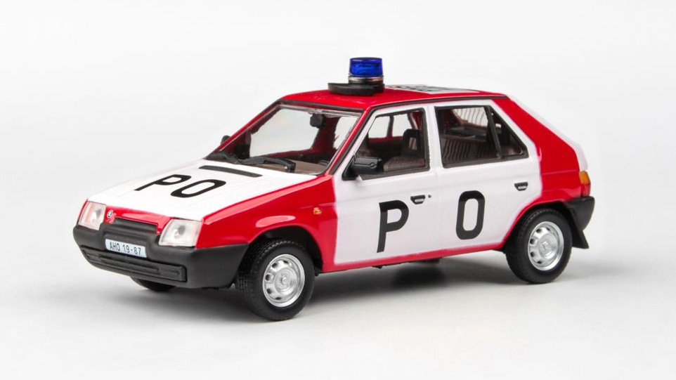 Škoda Favorit 136L 1988 Požární ochrana 1:43 - Abrex