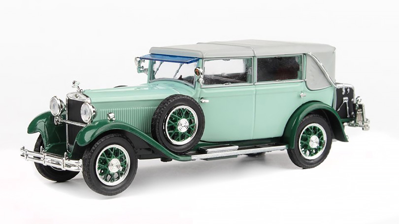 Škoda 860 1932 Zelená Světlá 1:43 - Abrex