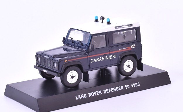 Land Rover Defender 90 - 1995 1:43 - DeAgostini časopis s modelem