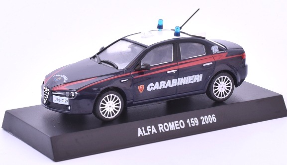 Alfa Romeo 159 2006 1:43 - DeAgostini časopis s modelem