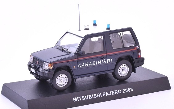 Mitsubishi Pajero 4X4 2003 1:43 - DeAgostini časopis s modelem