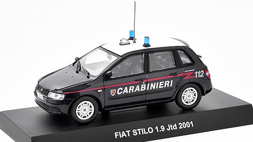 Fiat Stilo 1.9 Jtd 2001 1:43 - DeAgostini časopis s modelem