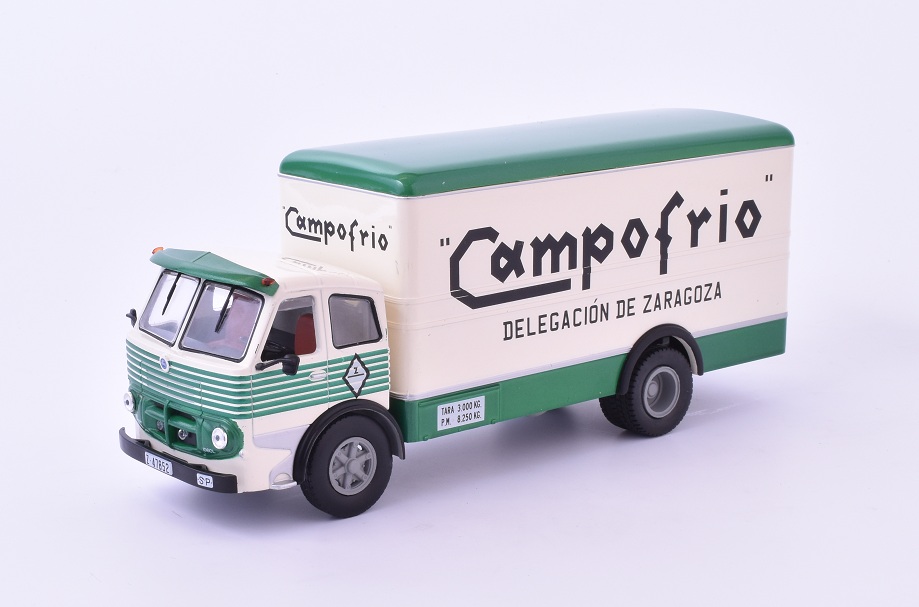 Pegaso TRUCK  CAMPOFRIO DELEGACION DE SARAGOZA - 1966 1:43 časopis s modelem