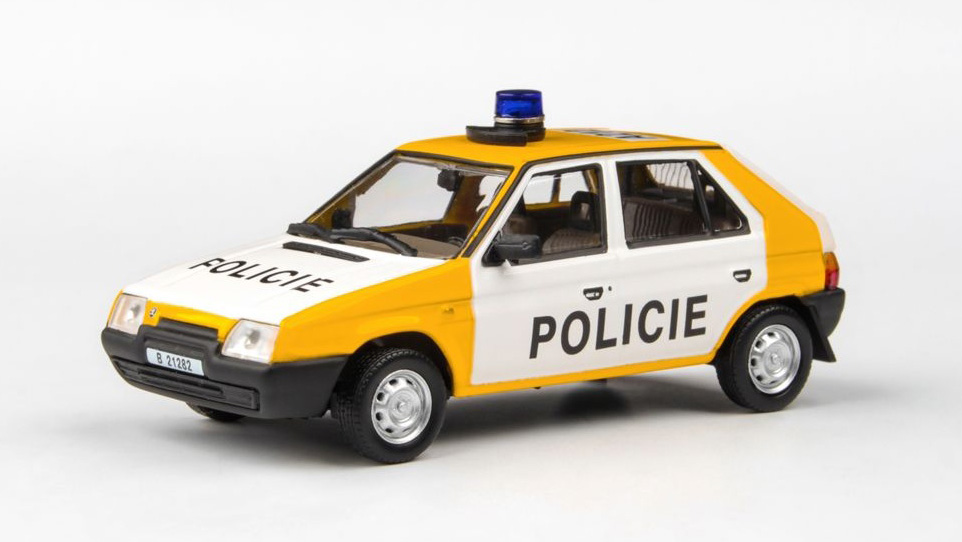 Škoda Favorit 136L Policie ČSFR 1988 1:43 -  Abrex