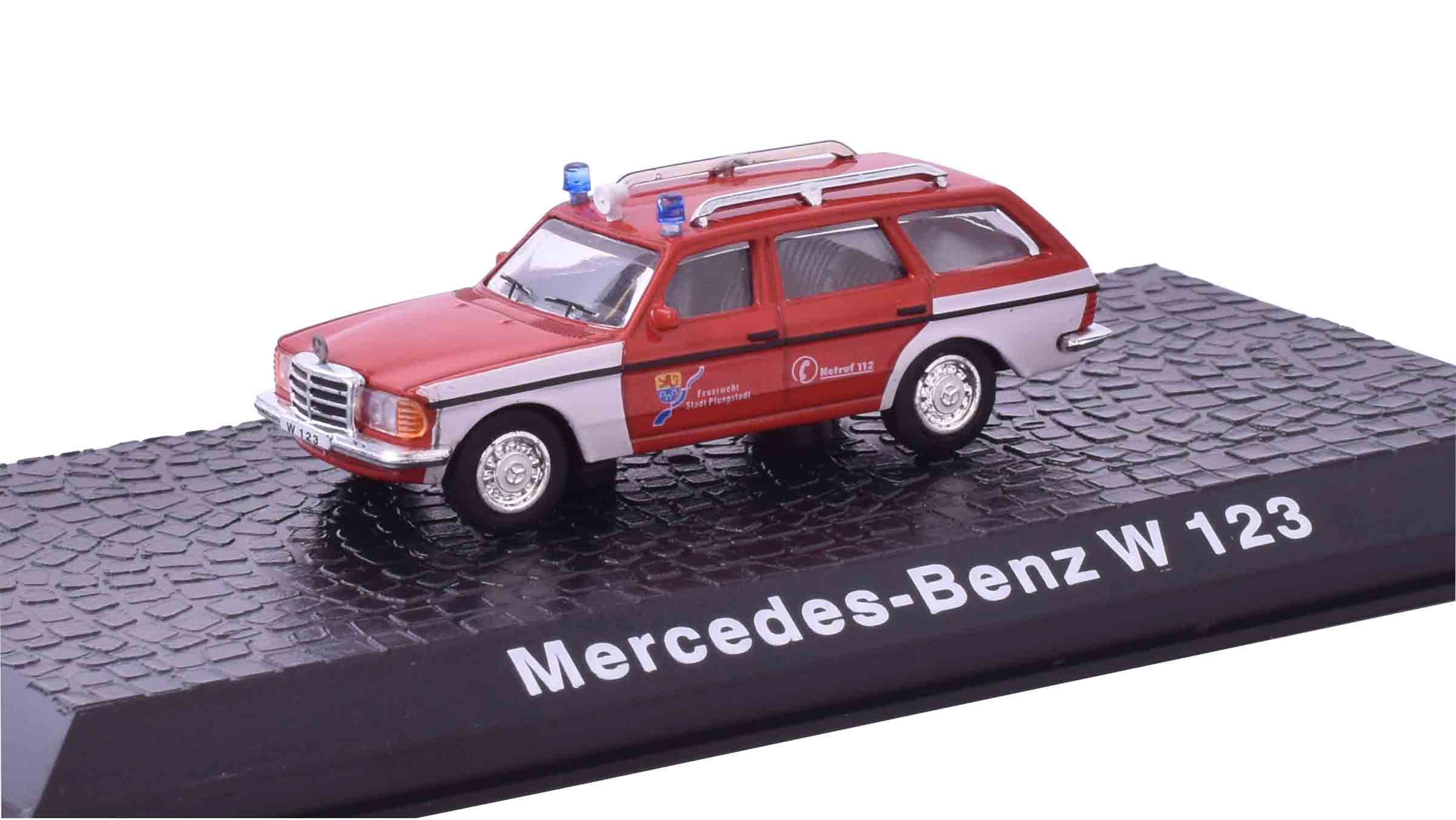 Mercedes-Benz W123 1:72 DeAgostini časopis s modelem 