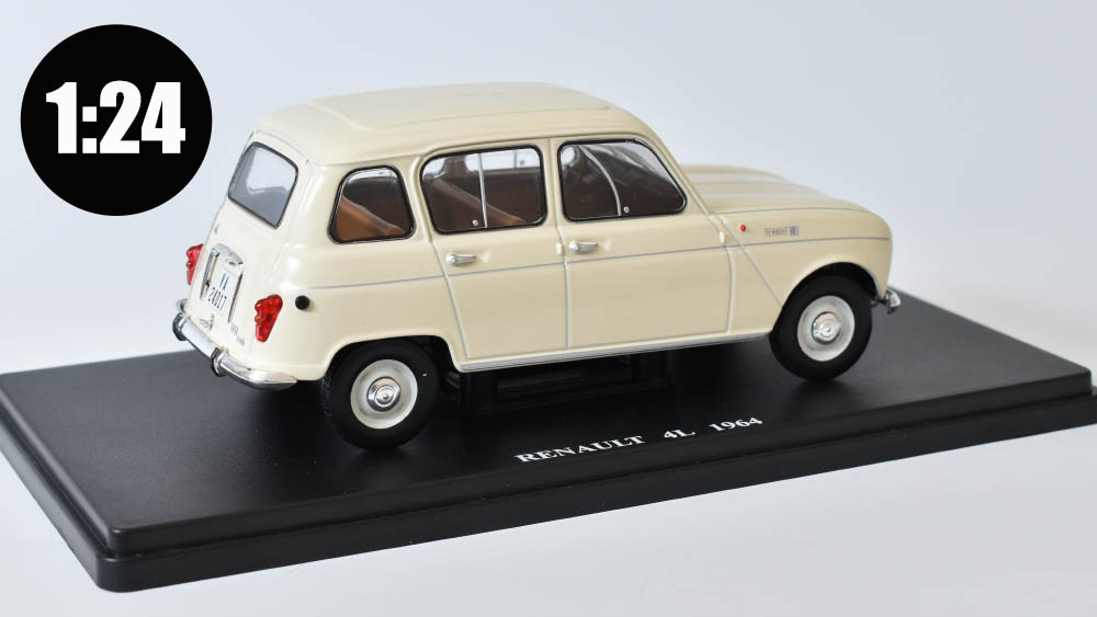 Renault R4L TS 1964 1:24 časopis s modelem