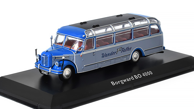 Borgward BO 4000 1:72 - Atlas časopis s modelem