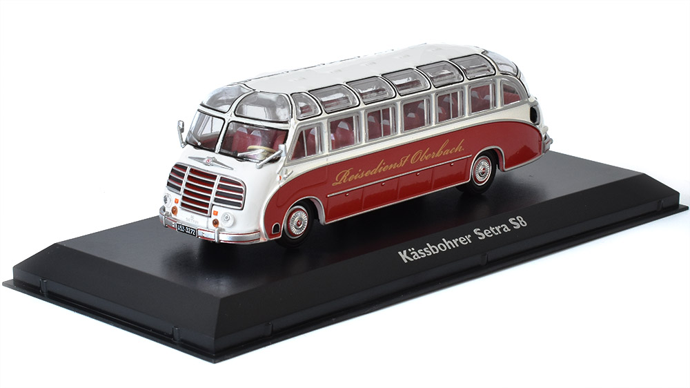 Kassbohrer Setra S8 1951 1:72 - Atlas časopis s modelem