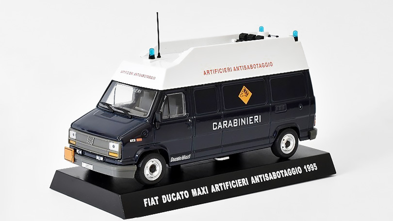 FIAT DUCATO MAXI ARTIFICIERI ANTISABOTAGGIO 1995 1:43 DeAgostini časopis s model