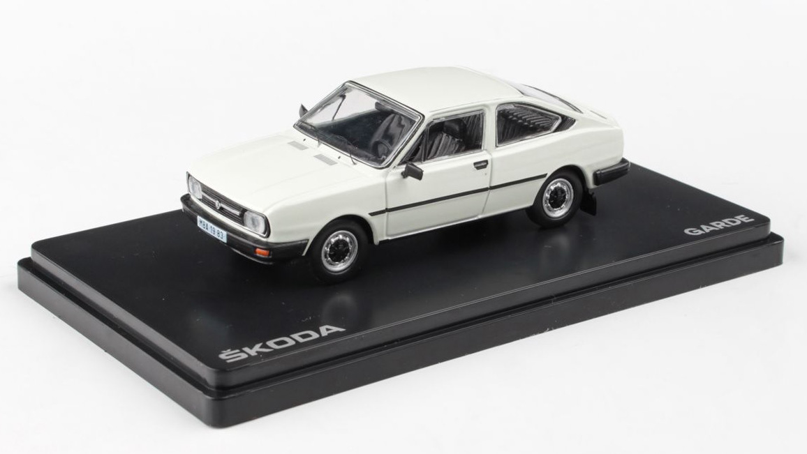 Škoda Garde 1982 Bílá Ledová 1:43 - Abrex