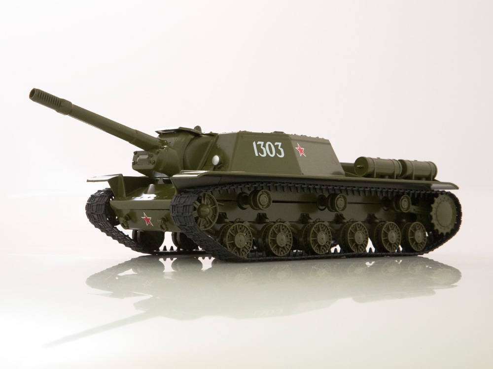 SU-152 - 1:43 - Naše Tanky - časopis s modelem #17