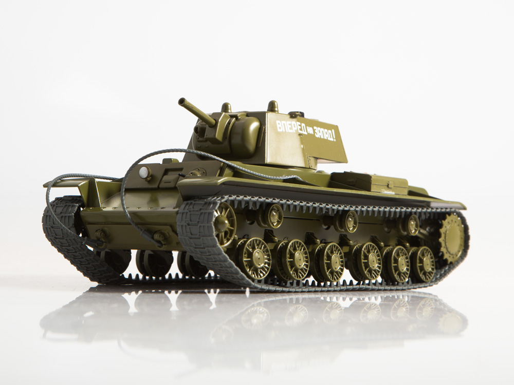 KV-8 - 1:43 - Naše Tanky - časopis s modelem #20