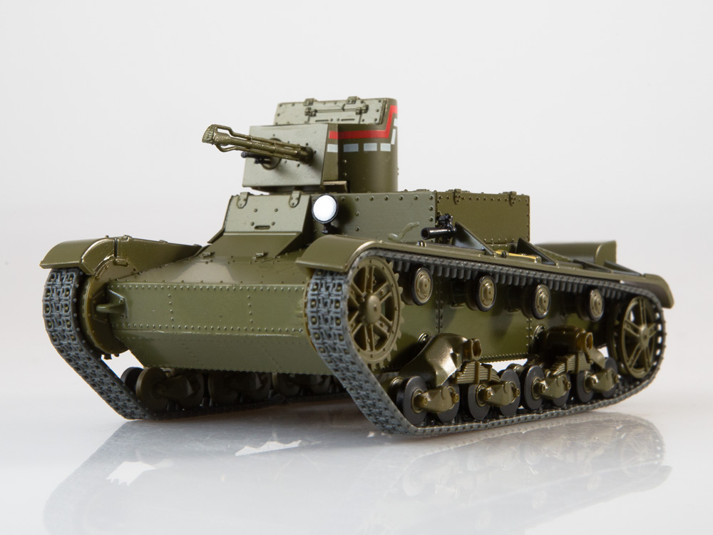 HT-26 tank 1:43 - Naše Tanky Časopis s modelem #23