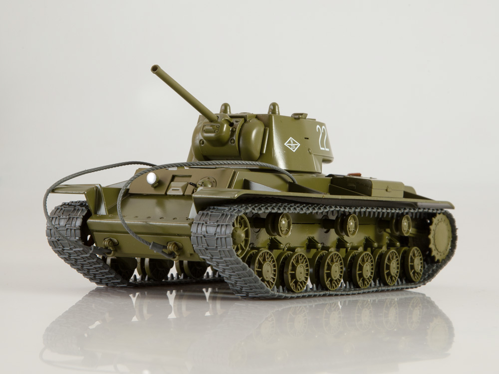 KV-1 - 1:43 - Naše Tanky Časopis s modelem #33