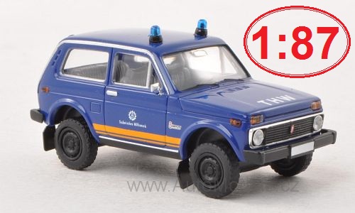 LADA NIVA VAZ-2121 THW 1:87 - Brekina časopis s modelem 