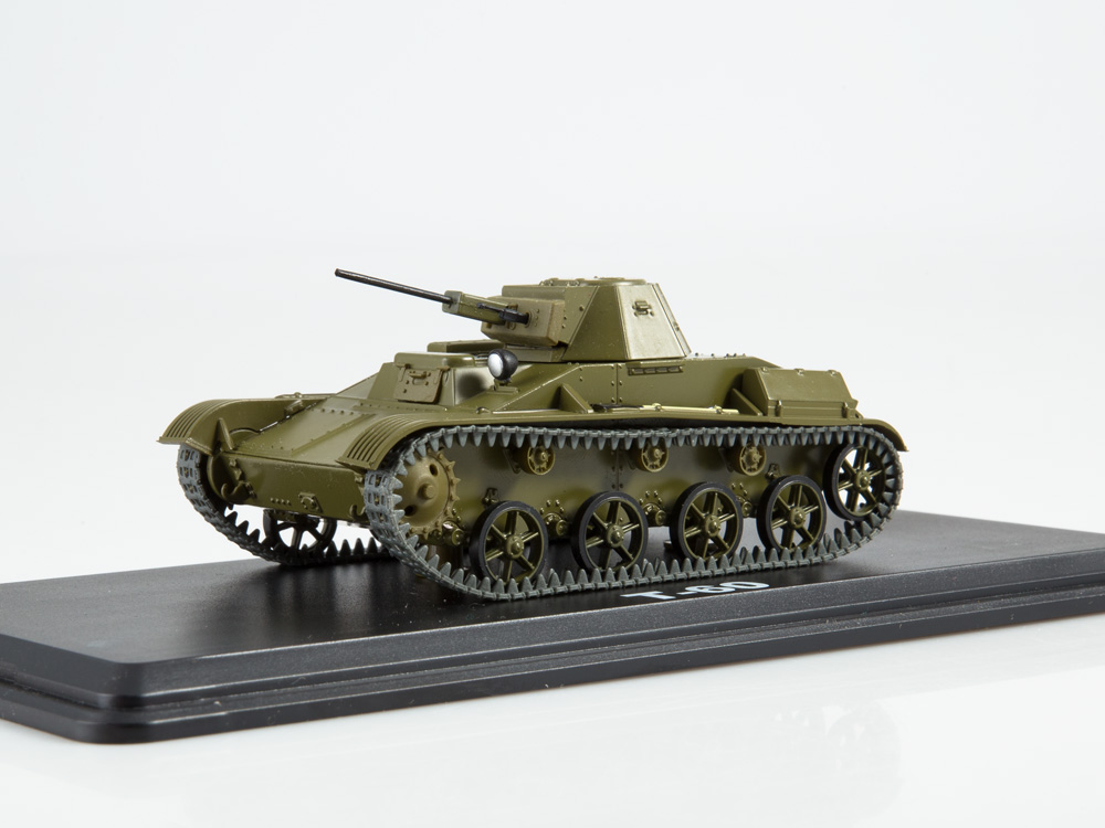 T-60 tank 1:43 - Naše Tanky Časopis s modelem #38