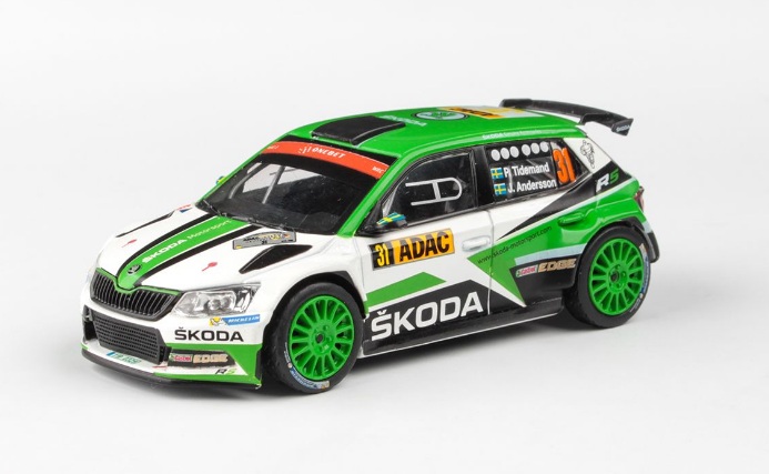 Škoda Fabia III R5 (2015) - Rallye Deutschland 2017 #31 1:43 - Abrex