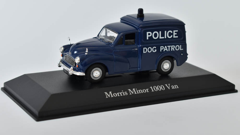 Morris Minor 1000 Van Police 1:43 - Atlas časopis s modelem