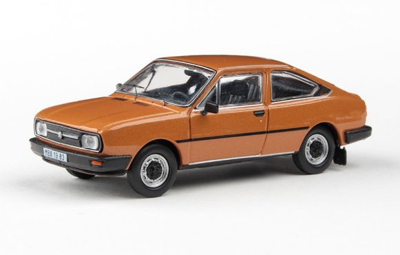 Škoda Garde 1982 Bronzová Metalíza 1:43 - Abrex