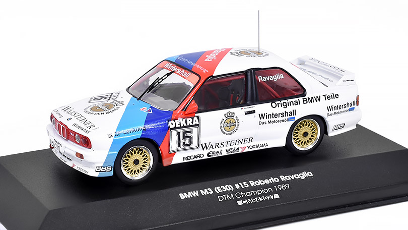 BMW M3 E30 #15 DTM Champion 1989 Roberto Ravagia 1:43 - CMR