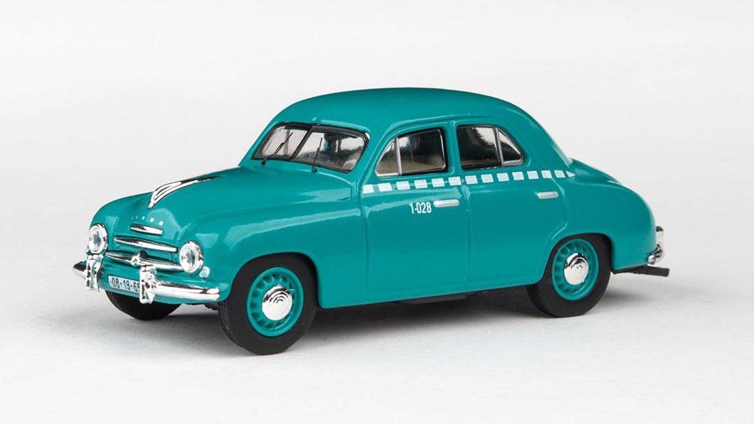 Škoda 1201 Taxi 1956 1:43 - Abrex