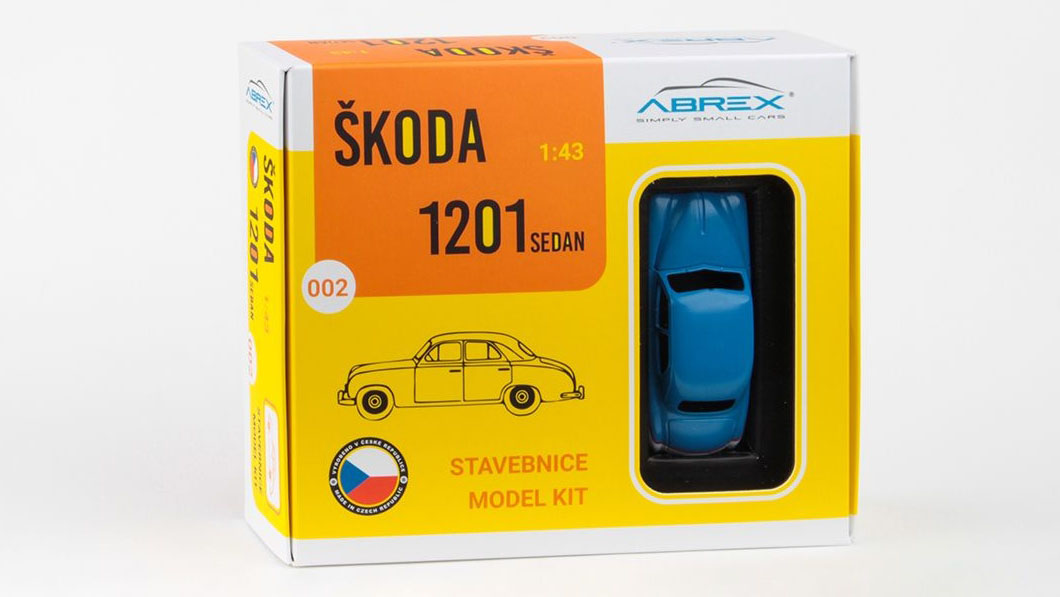 Škoda 1201 STAVEBNICE 1956  Hlídka VB 1:43 - Abrex