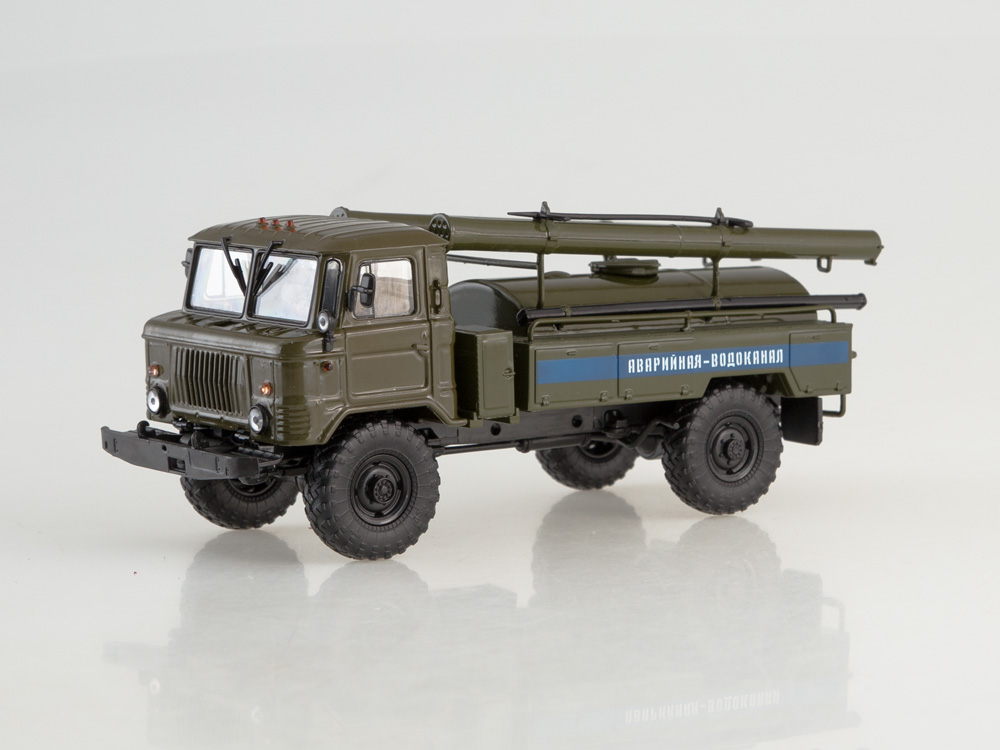 GAZ-66 AC-30 cisterna 1:43 - Avtoistoria