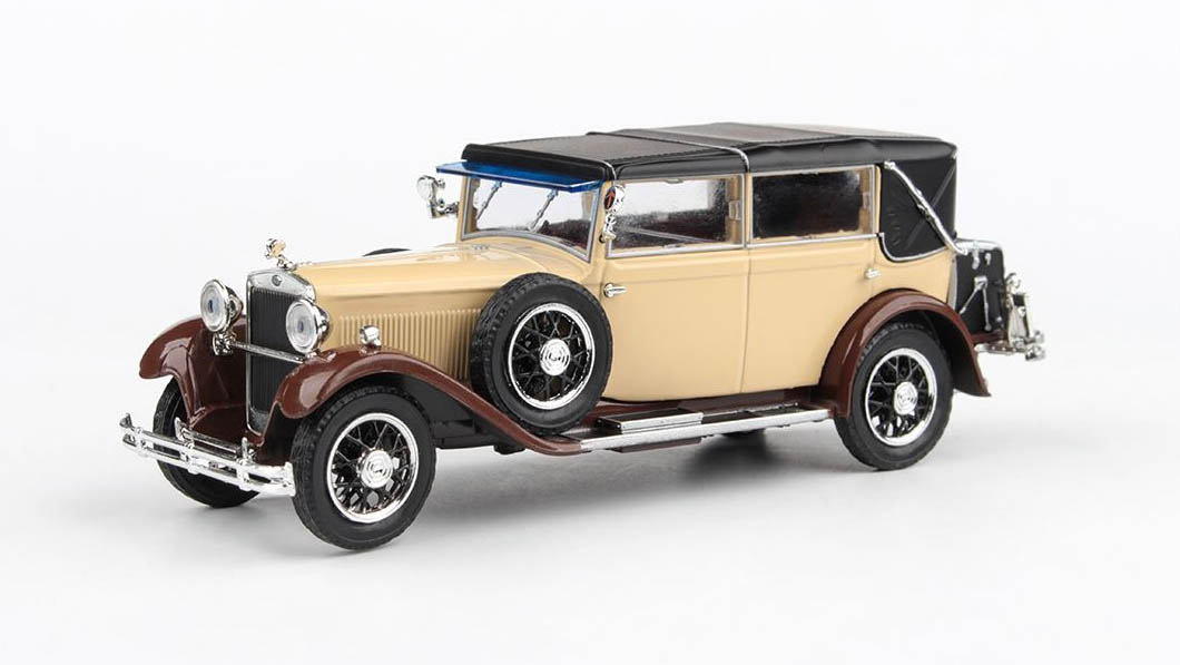 Škoda 860 1932 Béžová Světlá 1:43 Abrex 