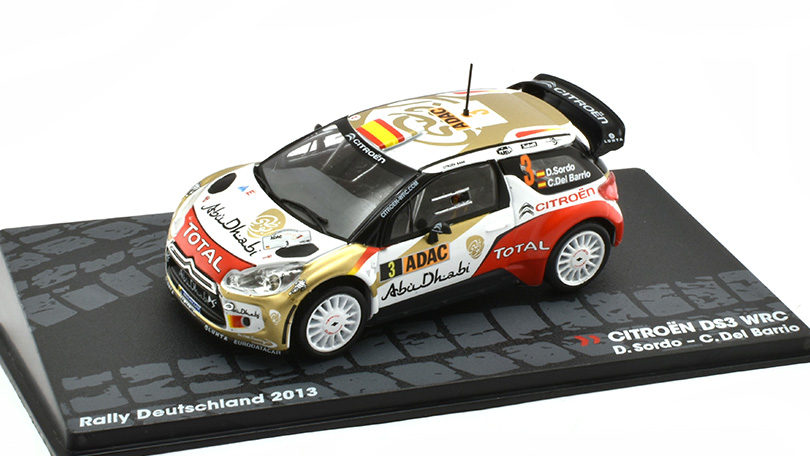 Citroen DS3 WRC #3 Rally Deutschland 2013 1:43 SpecialC. časopis s modelem