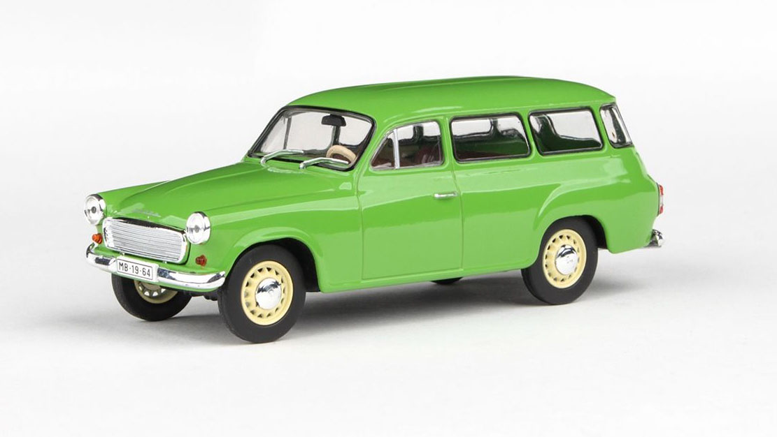 Škoda 1202 1964 Zelená Aloe 1:43 - Abrex