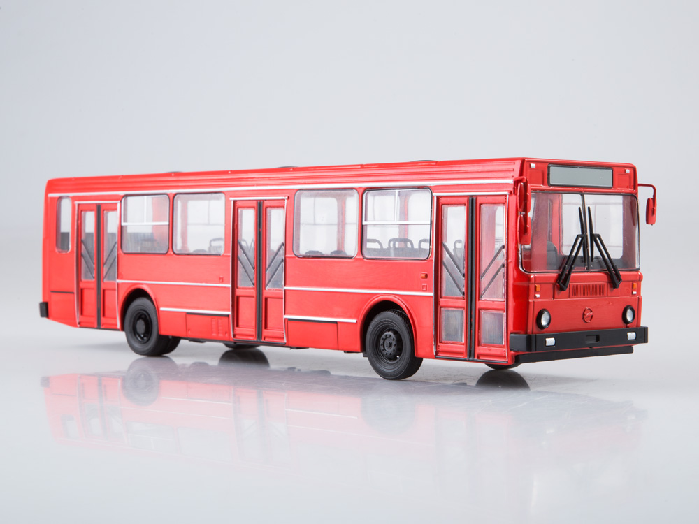 LIAZ-5256 autobus 1:43 - MODIMIO - Naše autobusy časopis s modelem #16