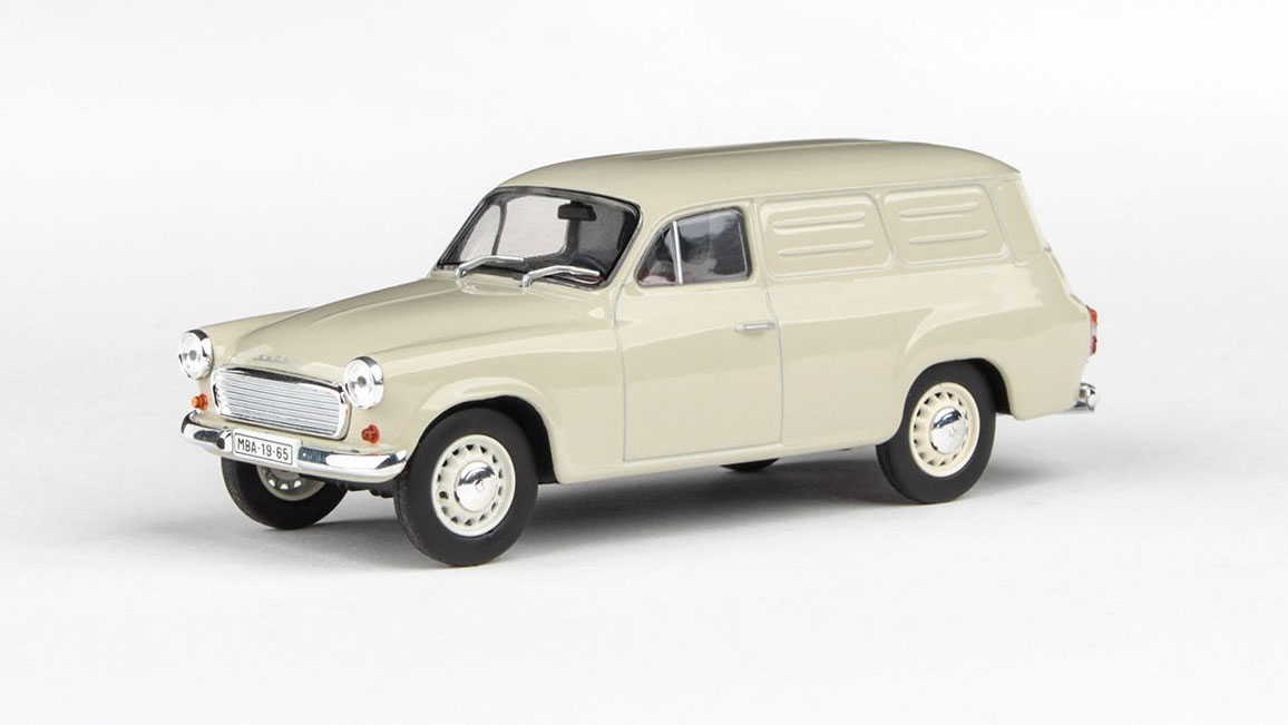 Škoda 1202 Dodávka 1965 Šedá 1:43 - Abrex