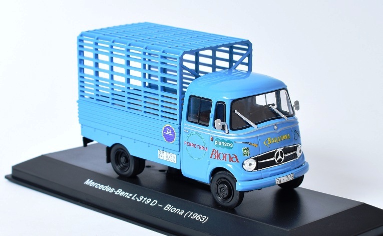 Mercedes-Benz L-319D Biona - 1963 1:43 - Altaya časopis s modelem