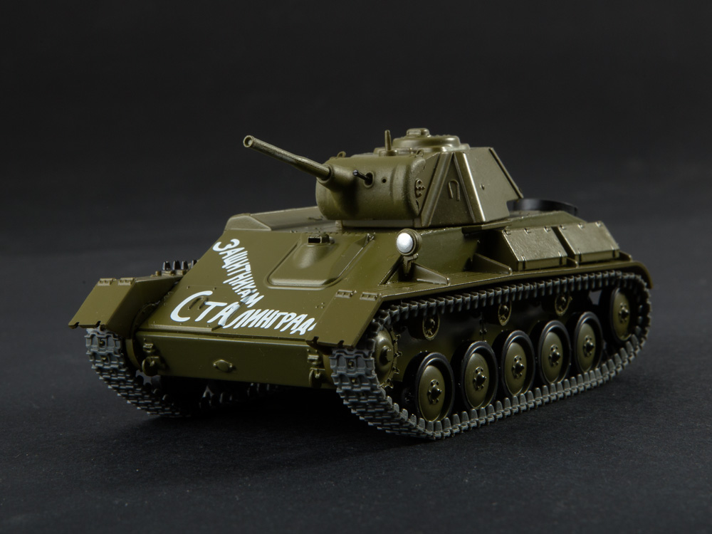 T-70 tank 1:43 - Naše Tanky Časopis s modelem #42