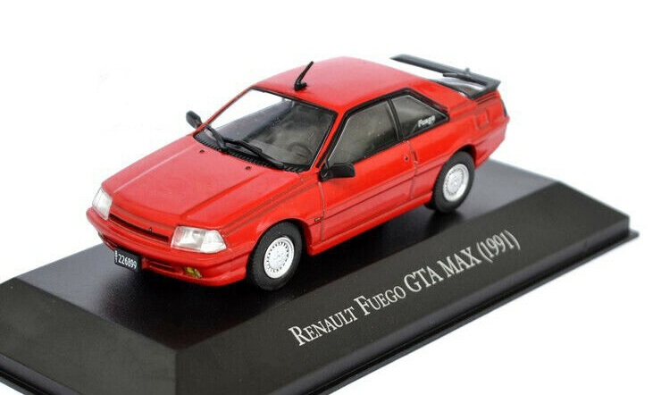 Renault Fuego GTA MAX 1991 1:43 časopis s modelem