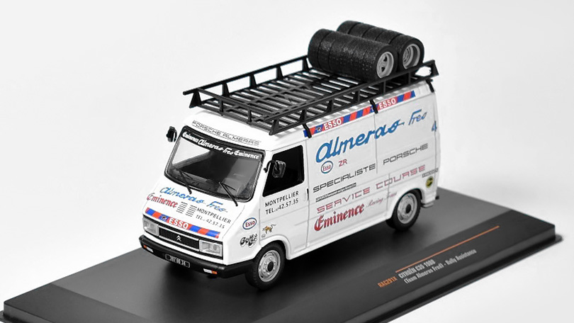 Citroen C35 Assistance Rally Almeras Fred 1980 1:43 - IXO Models