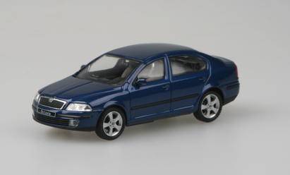 Škoda Octavia 2004 modrá 1:43 - Abrex