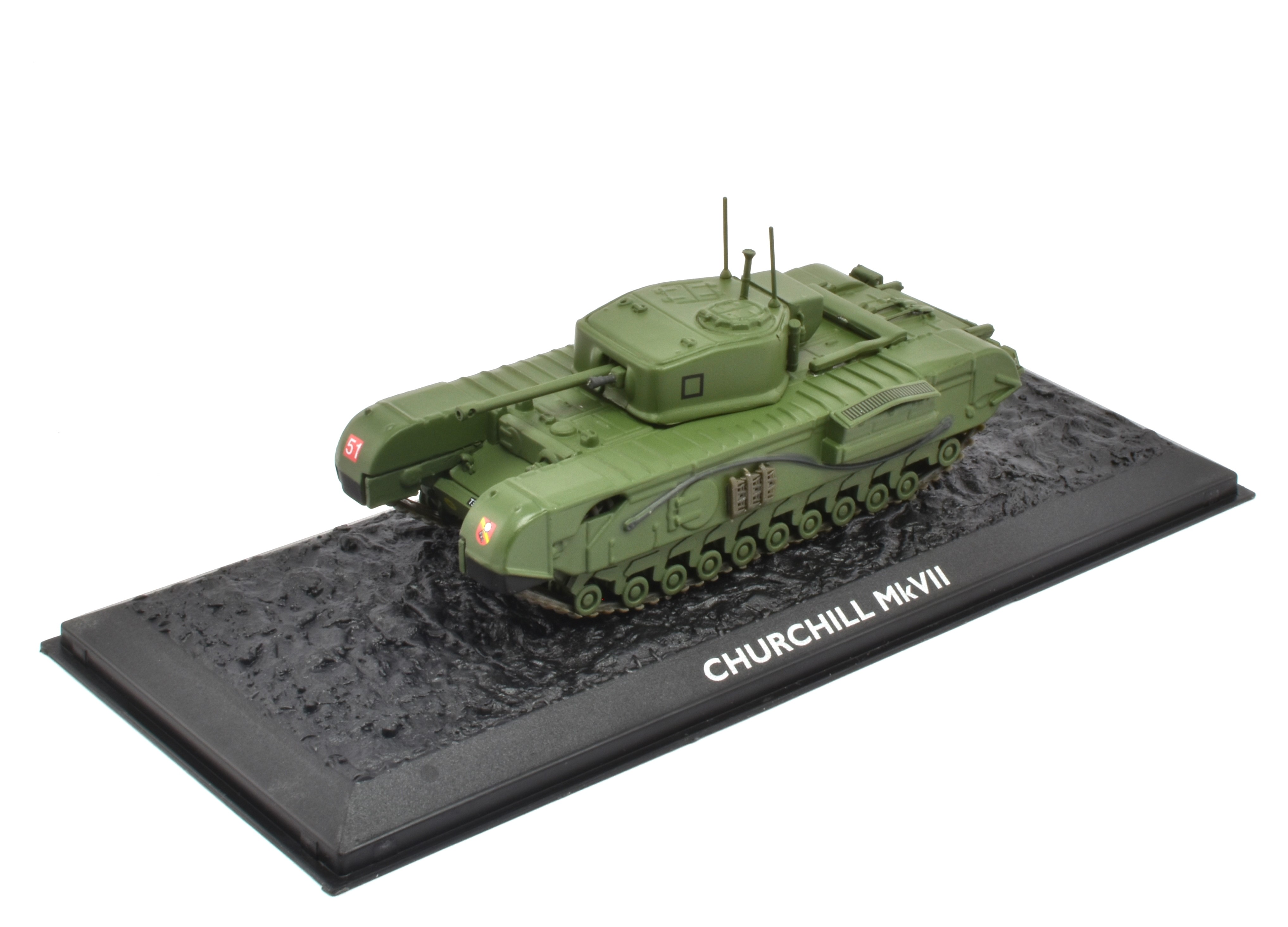 Churchill MkVII - 1:72 Atlas časopis s modelem 